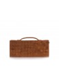 ANDIAMO CLUTCH LIGHT SUEDE CACHEMIRE