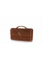 ANDIAMO CLUTCH LIGHT SUEDE CACHEMIRE
