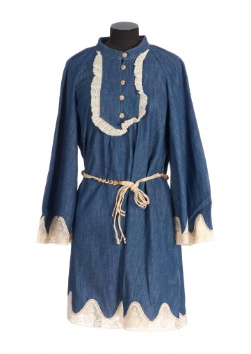 AWAKEN DENIM MINI DRESS