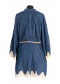 AWAKEN DENIM MINI DRESS