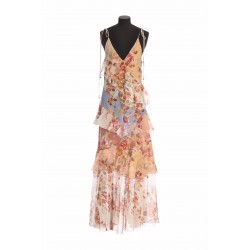 SLIP DRESS AWAKEN FRILLED