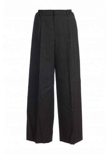MID-RISE TAILORED PANT ELASTICATED WB