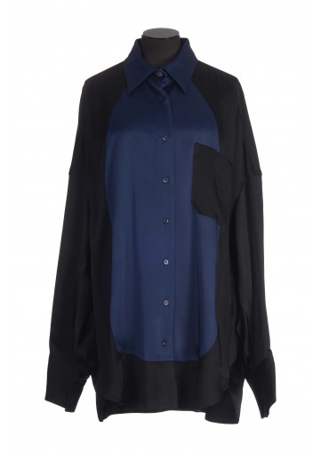 ENVERS SATIN PJ SHIRT