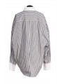 COTTON MIXED STRIPE PJ SHIRT