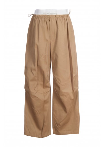 MID-RISE LOGO ELASTIC PANT