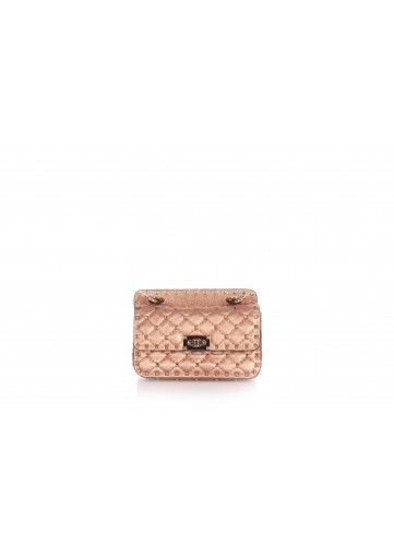 SMALL SHOULDER BAG ROCKSTUD SPIKE NAPPA