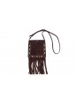 SMALL CROSS BODY BAG NELLCOTE FRAME SUEDE
