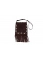 MEDIUM CROSS BODY BAG NELLCOTE FRAME SUEDE