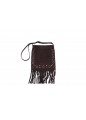 MEDIUM CROSS BODY BAG NELLCOTE FRAME SUEDE