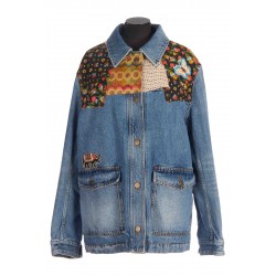 DENIM JACKETS ANIMALI PATCH EMBROIDERIES
