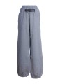 MID-RISE BELTED SWEATPANT