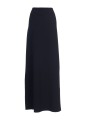 LONG SKIRT HERITAGE SLIT CREPE