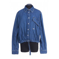 BELTED SHIRT