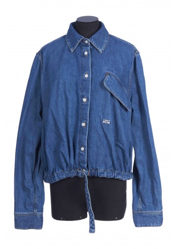 BELTED SHIRT