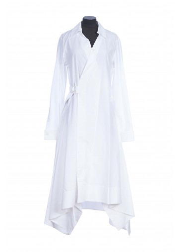 DRAPED DRESS