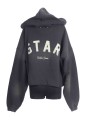 STAR/ W'S OVERSIZE CROPPED HOODIE