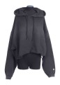 STAR/ W'S OVERSIZE CROPPED HOODIE