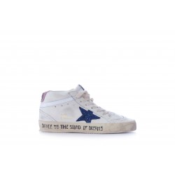 MID STAR NAPPA LEATHER UPPER GLITTER STAR SHINY