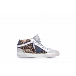 MID STAR HORSY UPPER SUEDE TOE AND SPUR LEATHER