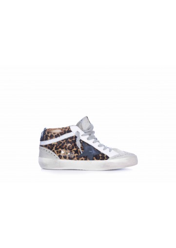 MID STAR HORSY UPPER SUEDE TOE AND SPUR LEATHER