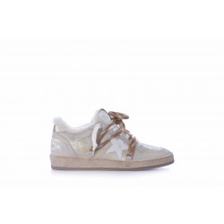 BALLSTAR SHIMMER SUEDE UPPER TOE AND SPUR NYLON