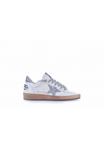 BALLSTAR NAPPA UPPER AND SPUR GLITTER STAR AND HEEL