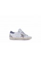 SUPER STAR LEATHER UPPER AND HEEL SUEDE STAR AND SPUR