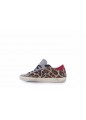 SUPER-STAR LEOPARD HORSY UPPER LEATHER STAR