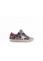 SUPER-STAR LEOPARD HORSY UPPER LEATHER STAR