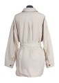 VESTE 75CM TISSU LEGER LIN