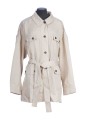 VESTE 75CM TISSU LEGER LIN