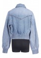 DENIM BOMBER JACKET