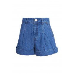 DENIM TAILORED SHORT