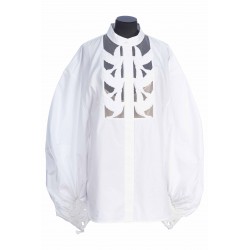 LUNA APPLIQUE BLOUSE