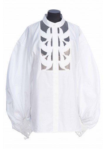LUNA APPLIQUE BLOUSE