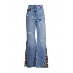 DENIM 5 JEANS SOLID DENIM BLU MEDIO