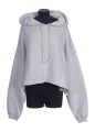 STAR/ W'S OVERSIZE CROPPED HOODIE