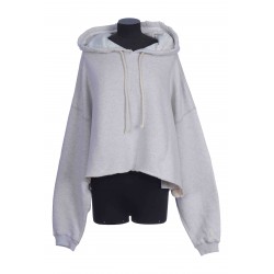 STAR/ W'S OVERSIZE CROPPED HOODIE