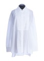 JOURNEY W'S OVER SHIRT WITH PLEATED BIB