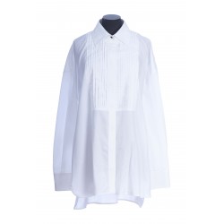 JOURNEY W'S OVER SHIRT WITH PLEATED BIB
