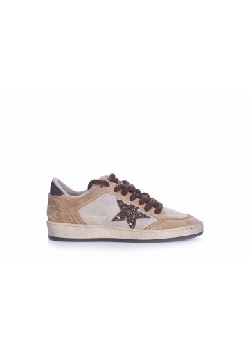 BALLSTAR SUEDE UPPER TOE TONGUE AND SPUR GLITTER