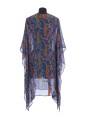 ROBE DE PLAGE MINI KIMONO AVEC CORDON