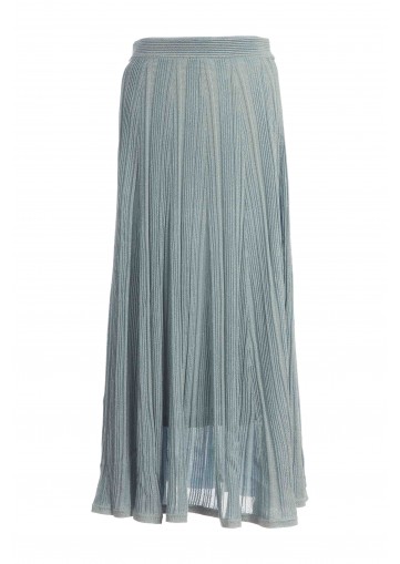 ASTER METALLIC MIDI SKIRT