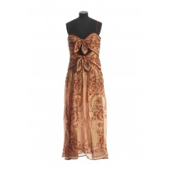 ASTER SCARF MIDI DRESS
