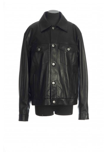 SEMI SHINY NAPPA JACKET