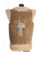 GILET CUIR MAISON
